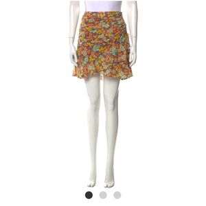 Veronica Beard Floral Skirt